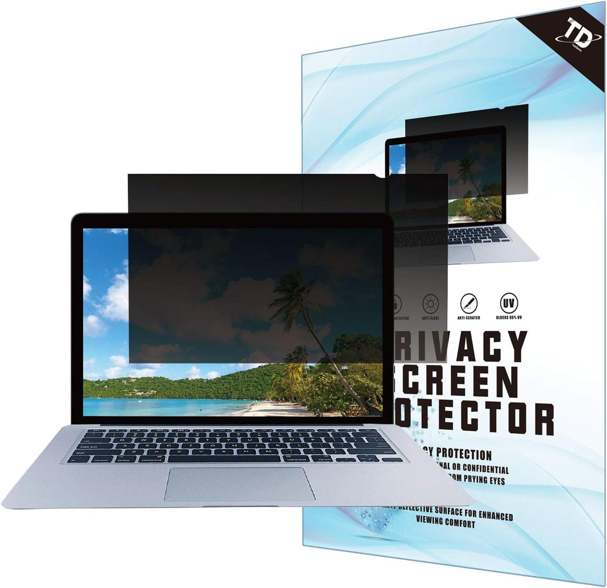 16:9 Anti-Glare Privacy Screen Filter for Widescreen Monitor, Pack of 2 Y402