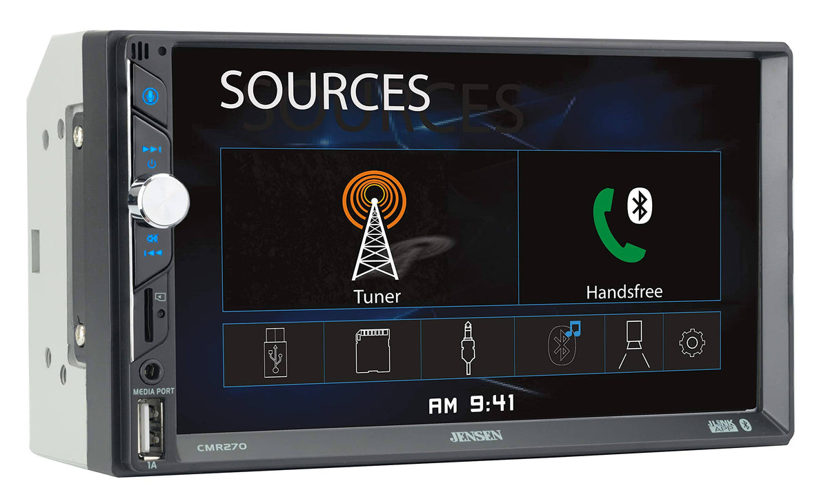 7 inch Double DIN Car Stereo with Bluetooth C297101