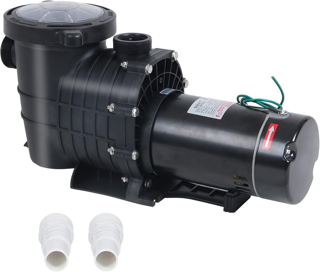 2HP Dual Volt Pool Pump with Strainer Y31002