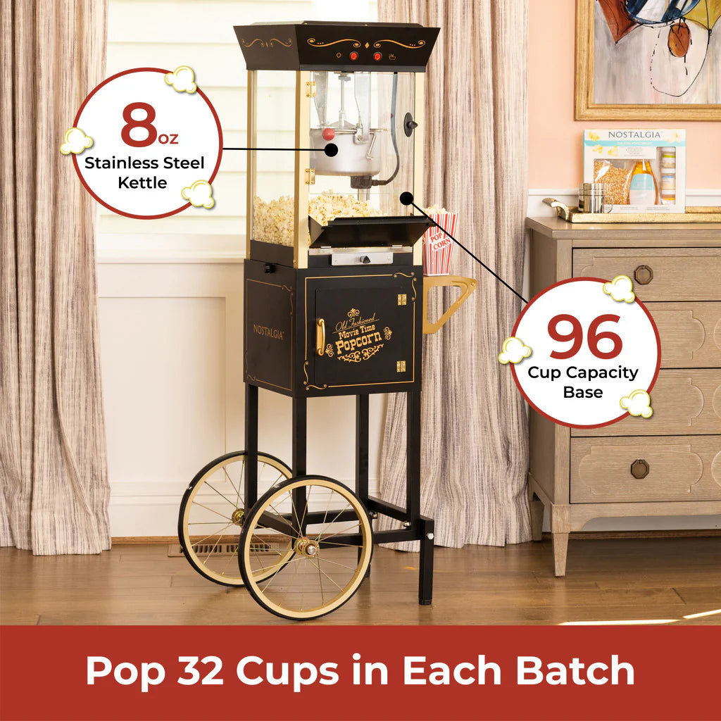 Vintage 8-Ounce Popcorn Cart L5483