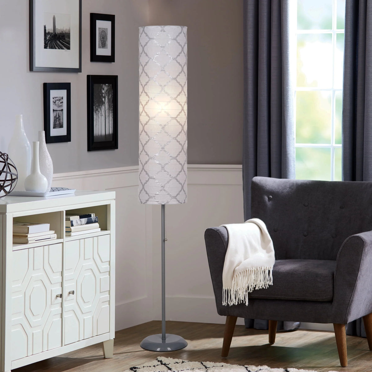 Metallic Floor Lamp F2323