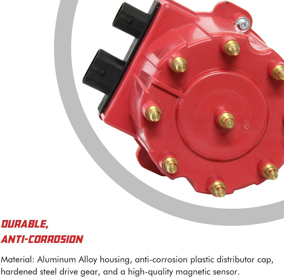 Red Cap Ignition Distributor Pack of 2 C82537