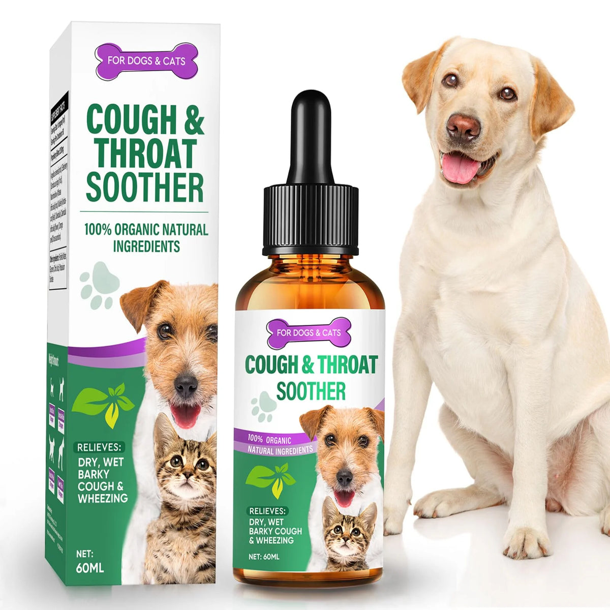 Herbal Dog Cough Relief Drops Z83780