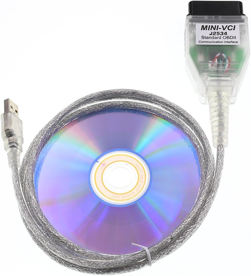 Mini Vci J2534 Diagnostic Cable for Toyota L2920