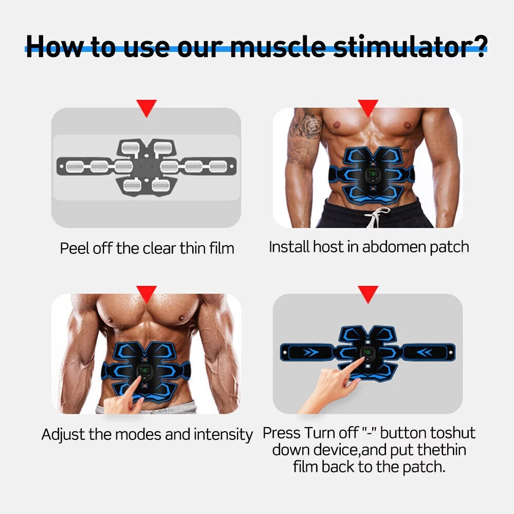 Fitness Belts Abdominal Muscle Trainer Z7870