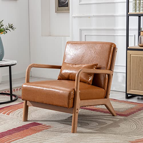 Beige Fabric Accent Chairs Set of 2 R2294