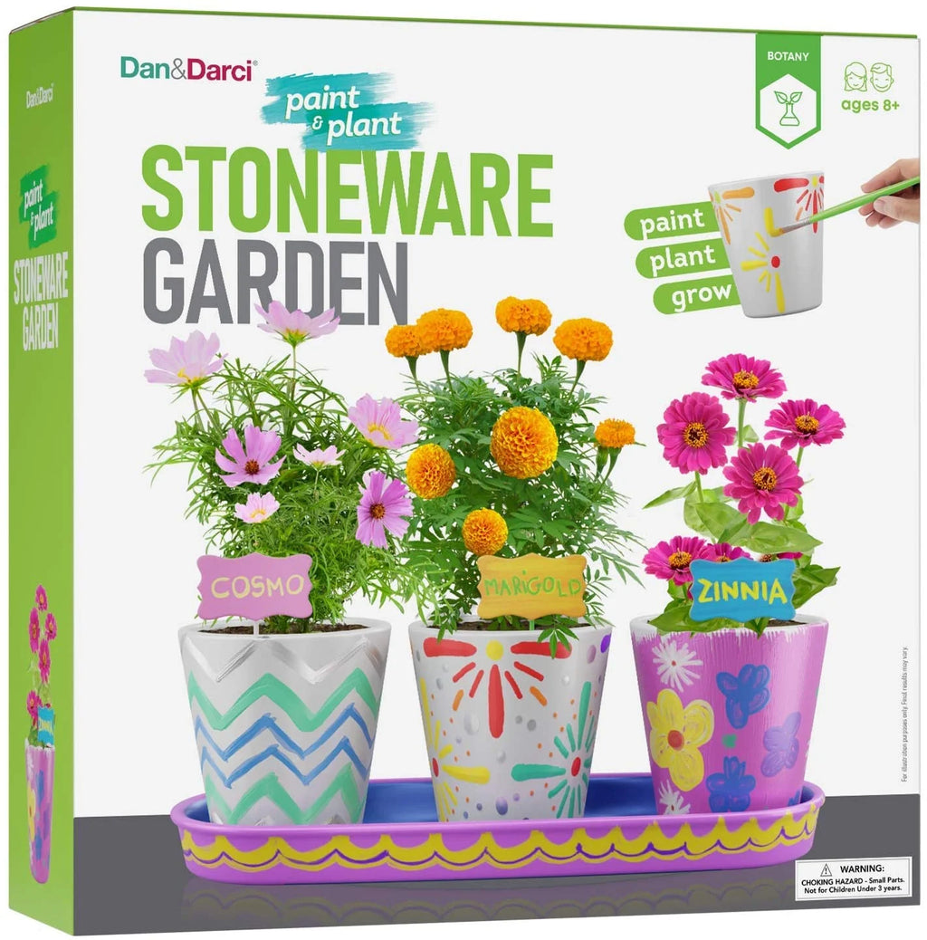 Paint & Plant Stoneware Flower Growing Kit G44941
