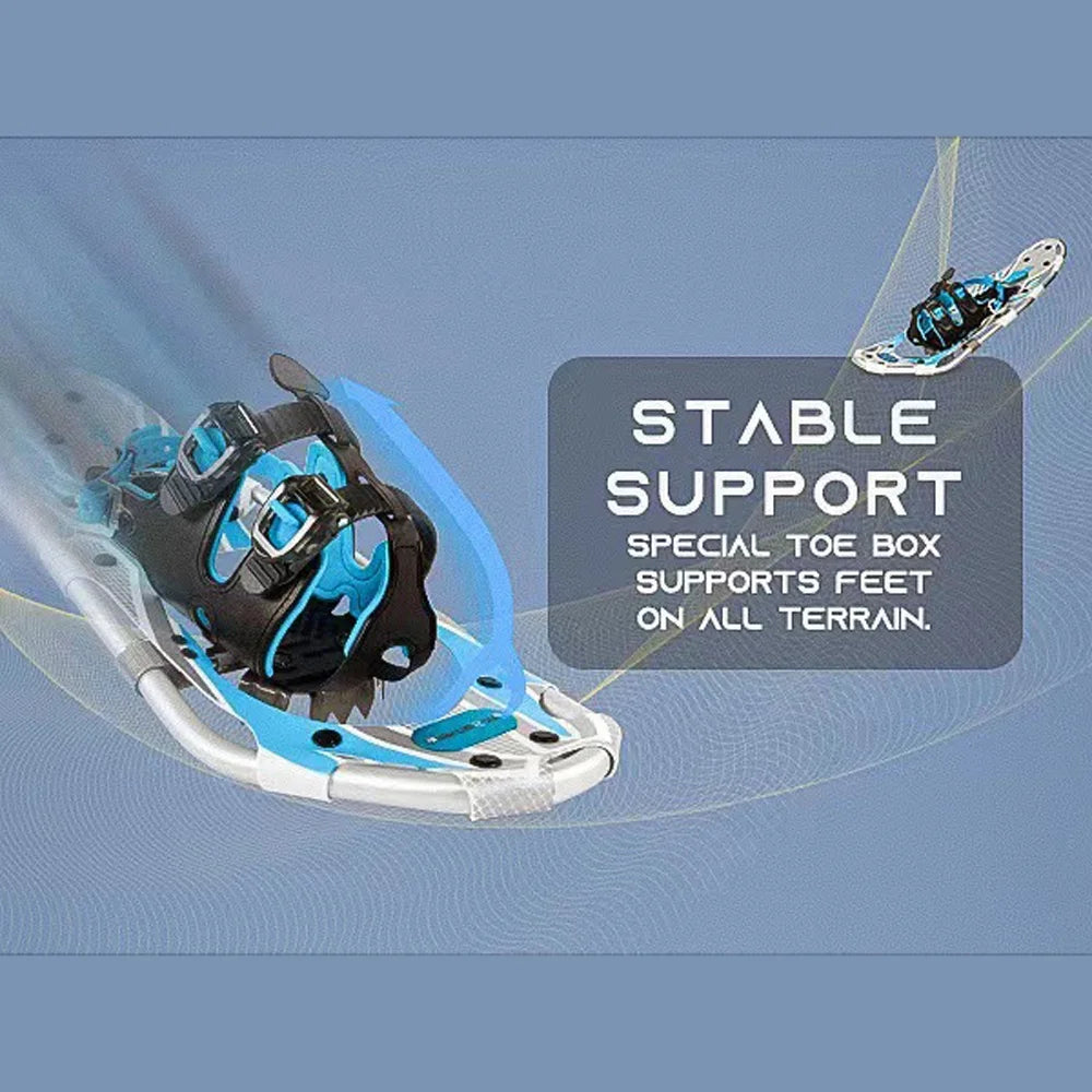 Lightweight Aluminum Alloy Snowshoes Set L940034