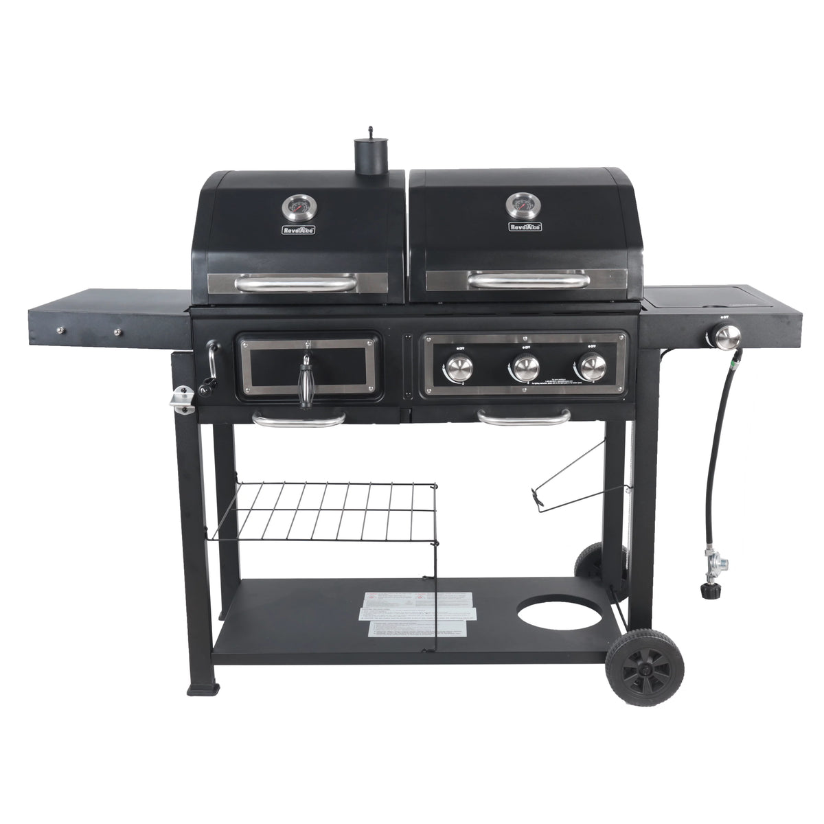 Dual Fuel Gas & Charcoal Combo Grill A283836