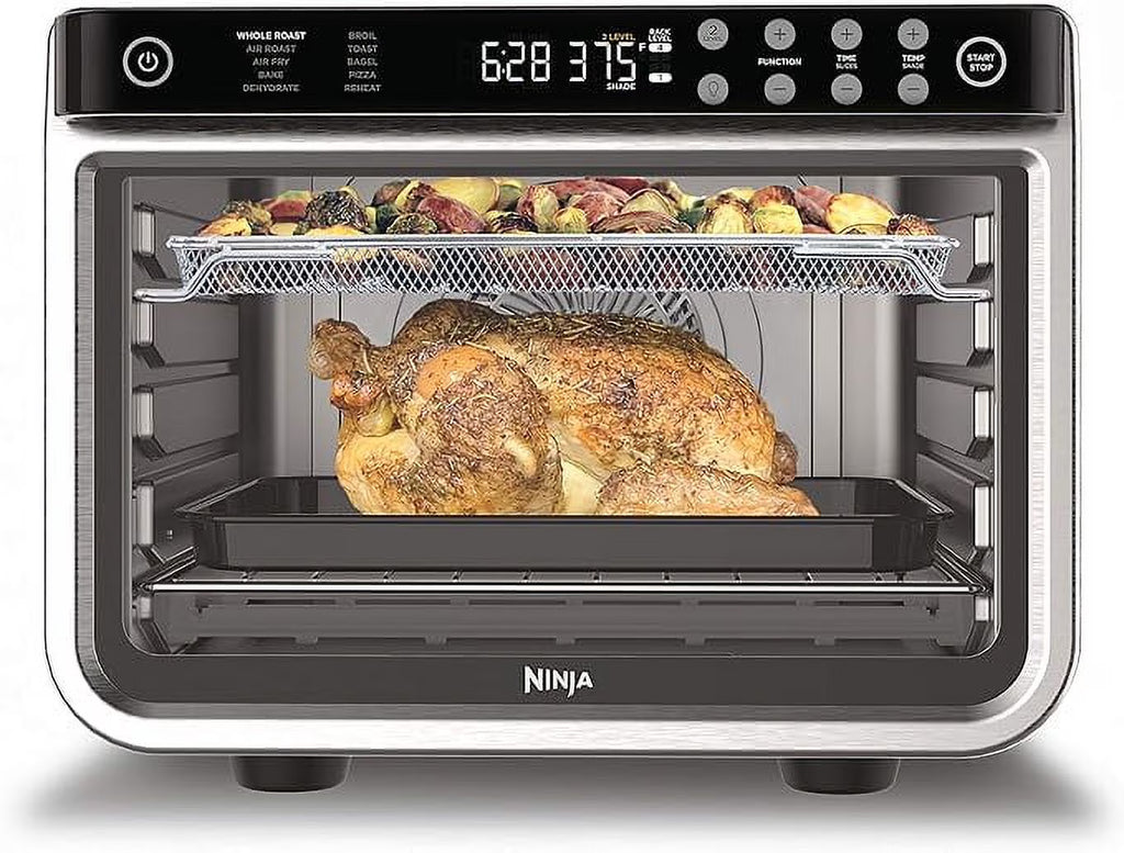 10-in-1 Air Fry Digital Toaster Oven Stainless Steel Z1528