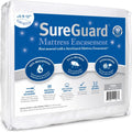 Twin Mattress Encasement, 100% Waterproof, Zippered Six-Sided Cover C78556