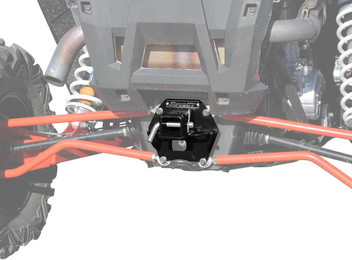 2'' Rear Receiver Hitch Black G704