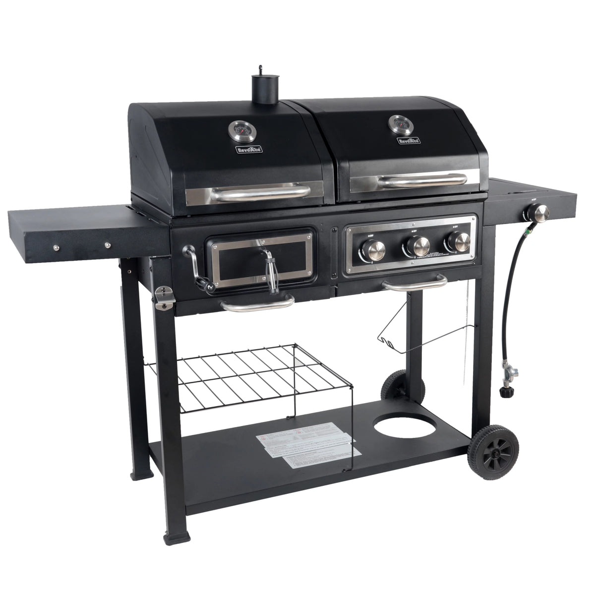 Dual Fuel Gas & Charcoal Combo Grill A283836