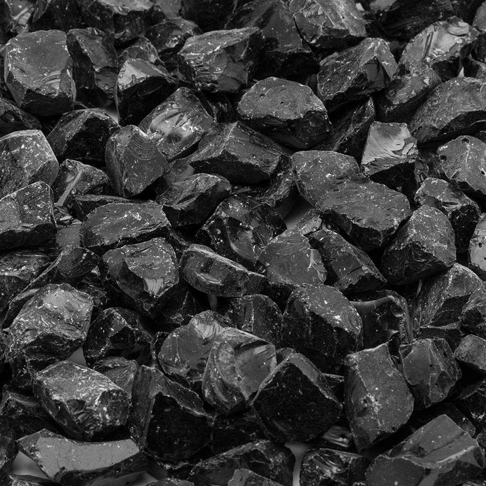 Black Landscape Glass Z6571