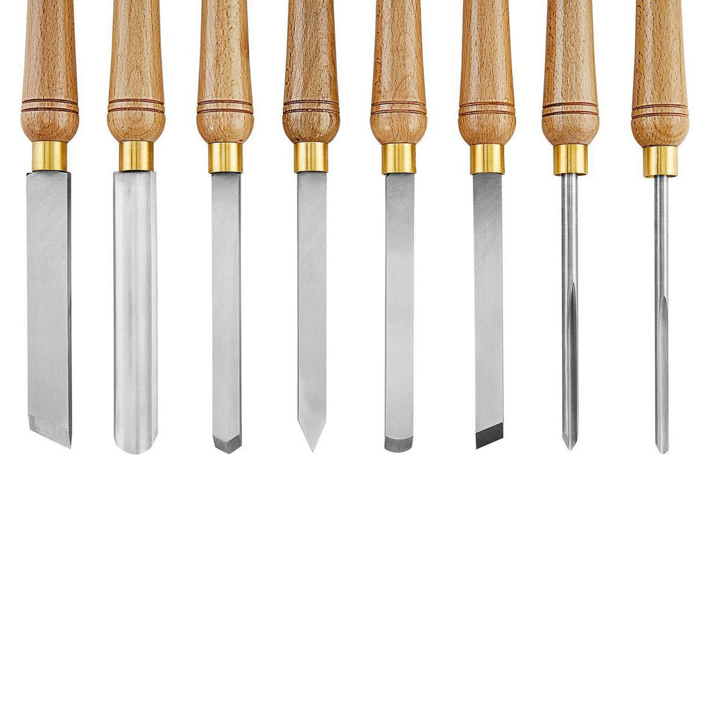 Wood Lathe Chisel Set, 8-Piece E71935