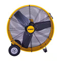 Yellow 3 Speed Drum Fan R1606