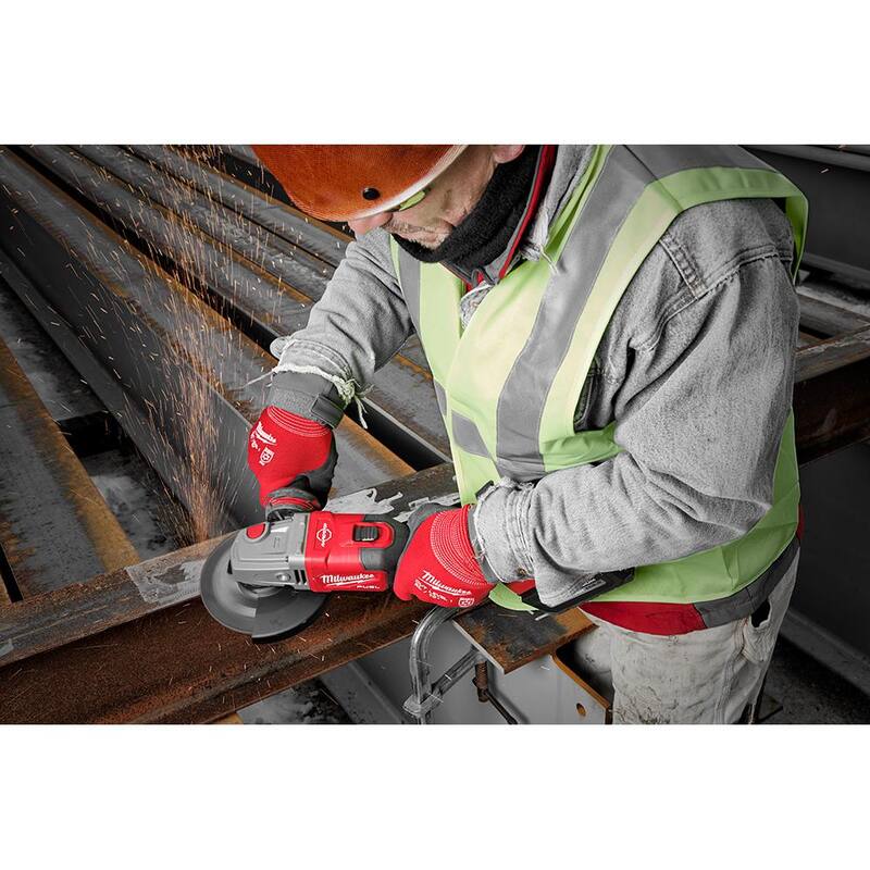18V Lithium-Ion Brushless Cordless 4-1/2 in./6 in. Grinder Q481796