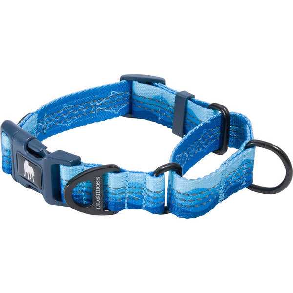 Patterned Fabric Martingale Dog Collar J70274
