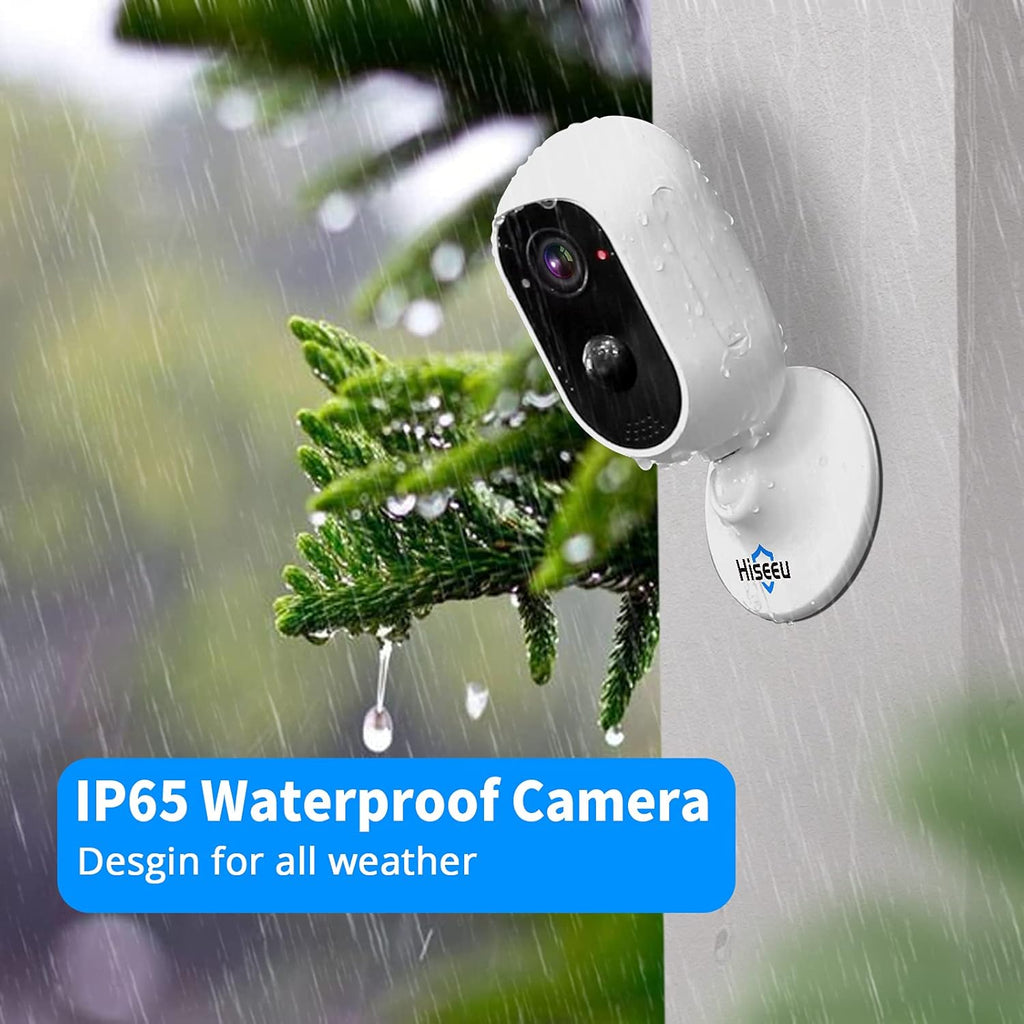 2K Wireless Rechargeable Battery Powered Camera with PIR Motion Detection E9593