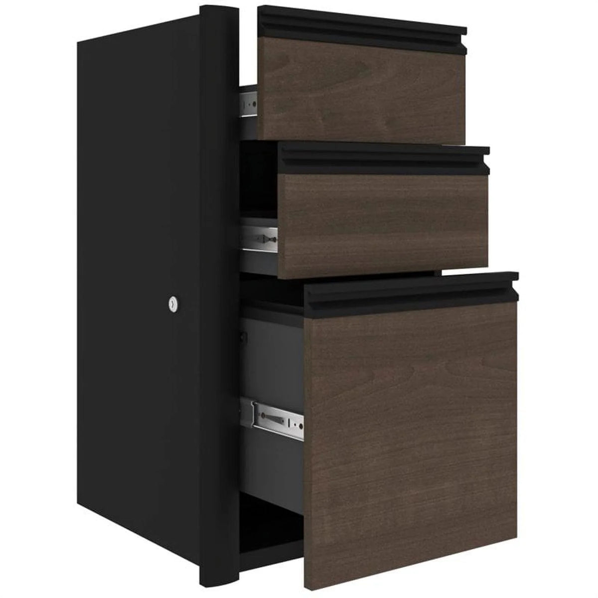 5 Piece L Shaped Computer Desk with Hutch Y482538