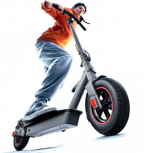 Electric Scooter with 500W Motor, Pneumatic Tires, Foldable M631