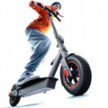 Electric Scooter with 500W Motor, Pneumatic Tires, Foldable M631