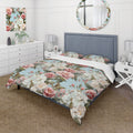 Floral Bedding Coverlet Set with 2 Shams O648549