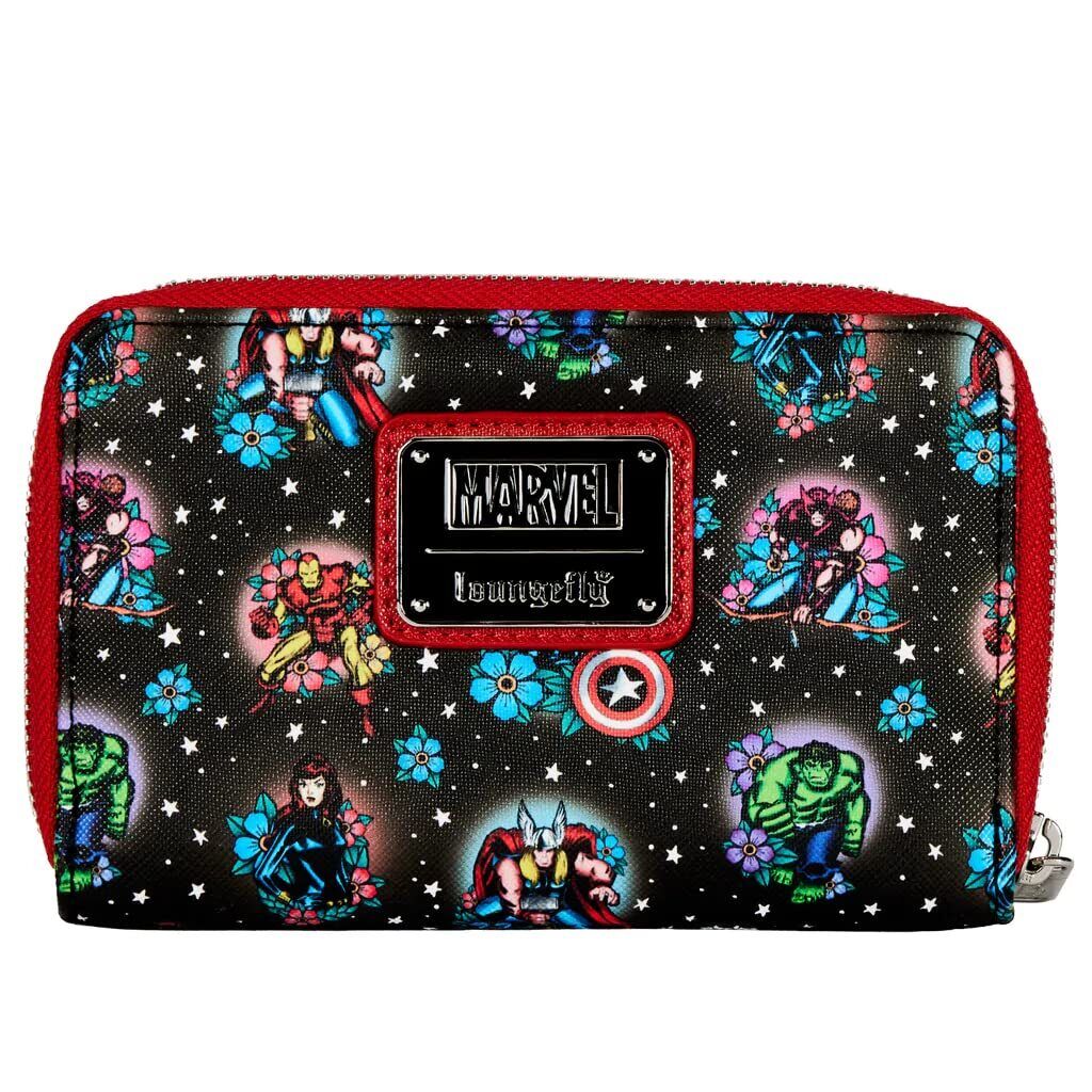 Tattoo Zip Around Wallet K334505