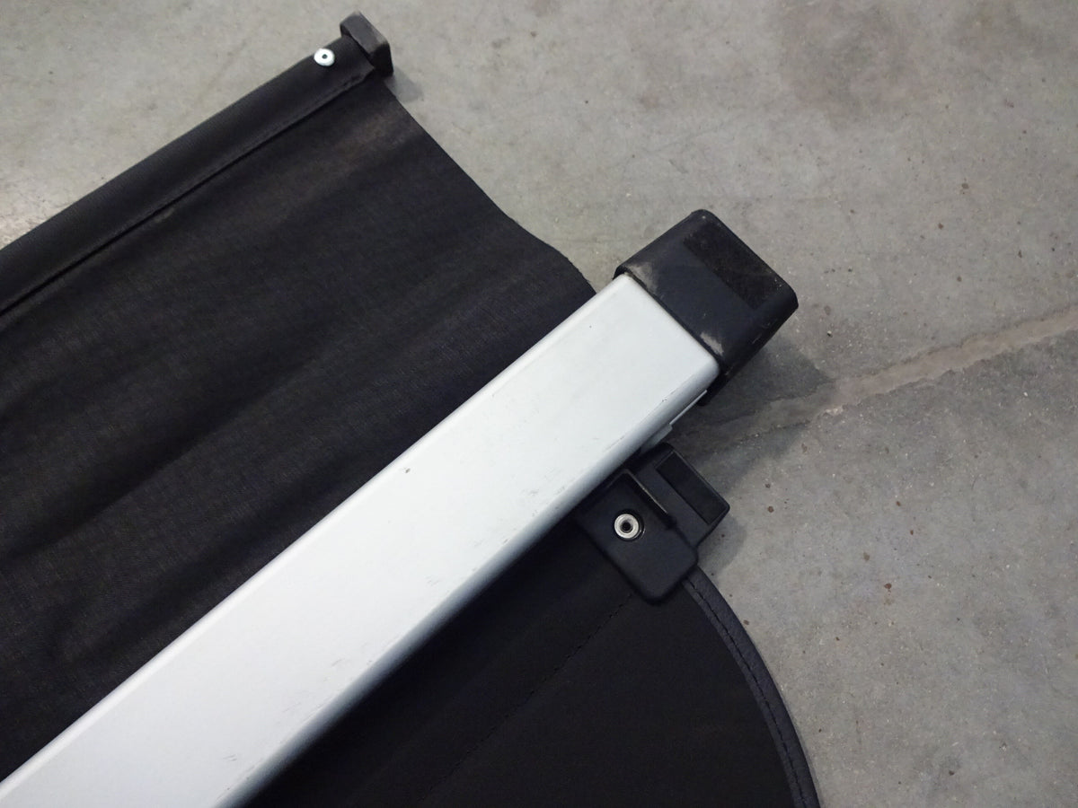 Black Retractable Cargo Cover K1777