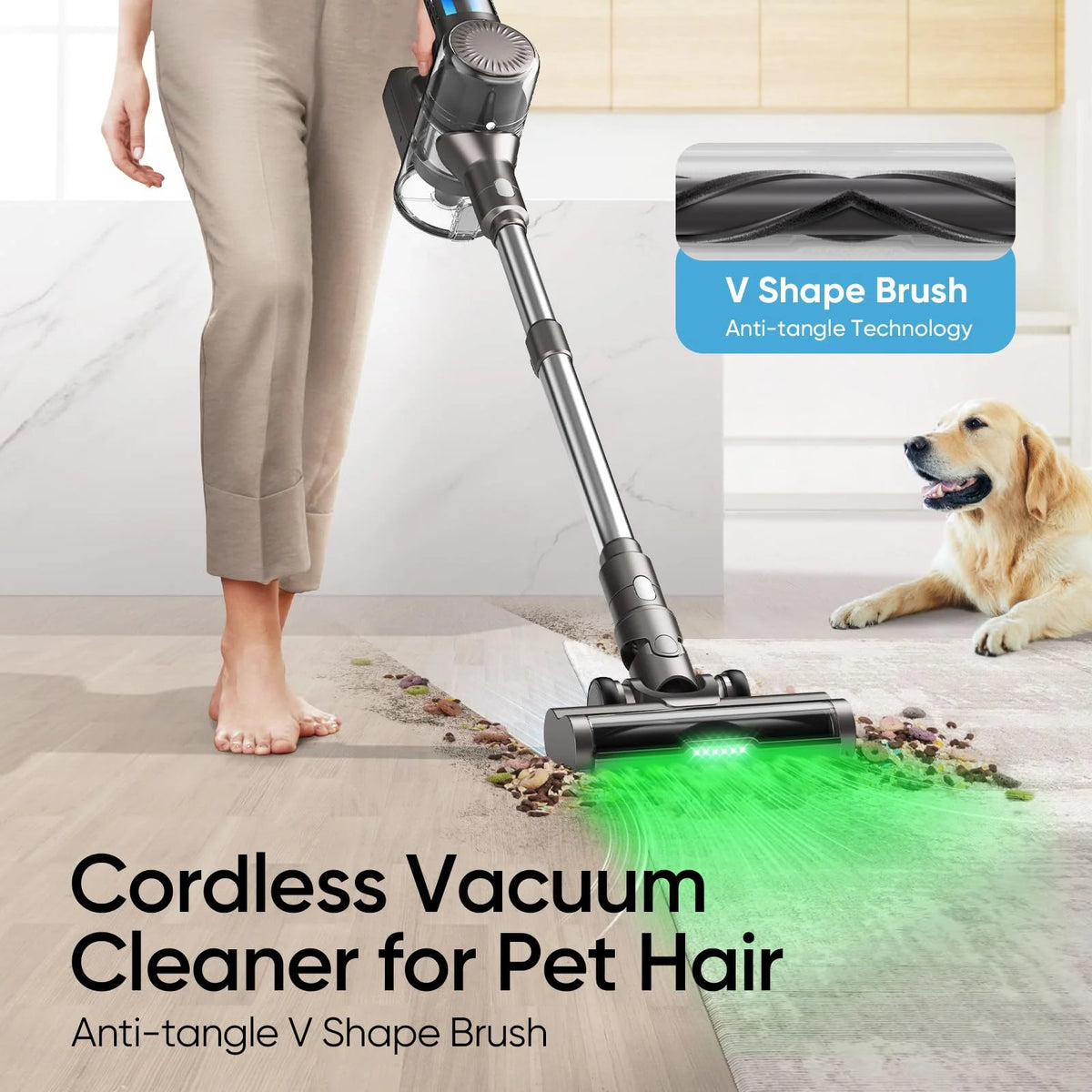 Cordless Stick Vacuum Cleaner U205