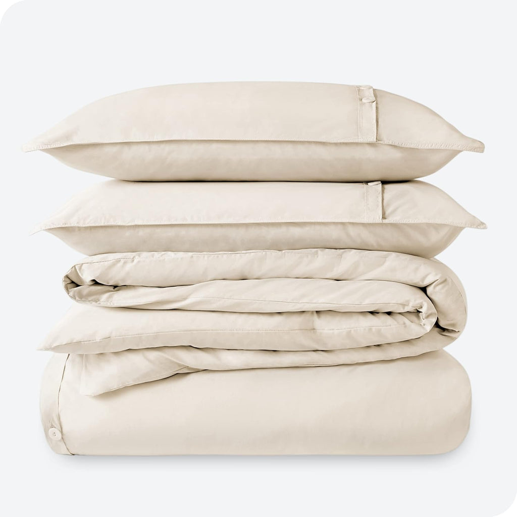 King/California King Organic Cotton Percale Duvet Cover Set G189
