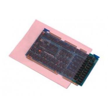 12 x 15x22 2 Mil Pink Anti-Static Flat Poly Bags (500/Case) A1324