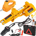 3 Ton 6600 LB 12V DC Electric Scissor Jack with Electric Impact Wrench I313