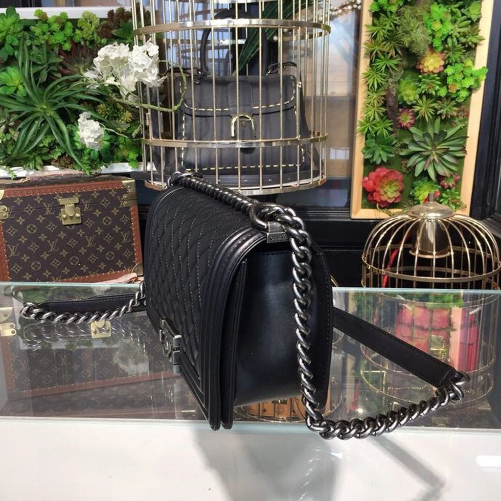 Black Shoulder And Crossbody Handbag X533378