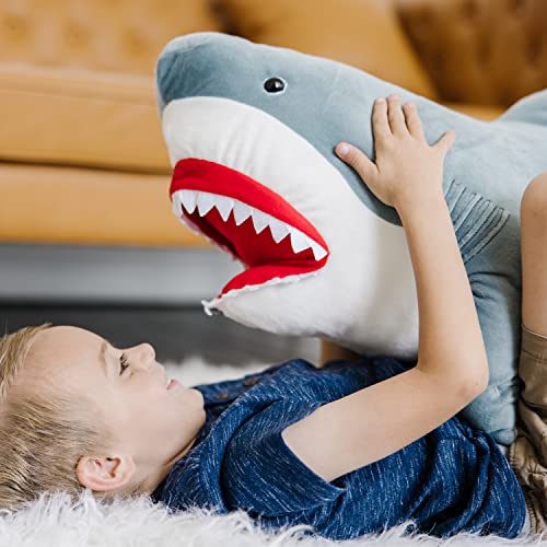 Giant Shark Lifelike Stuffed Animal C30414