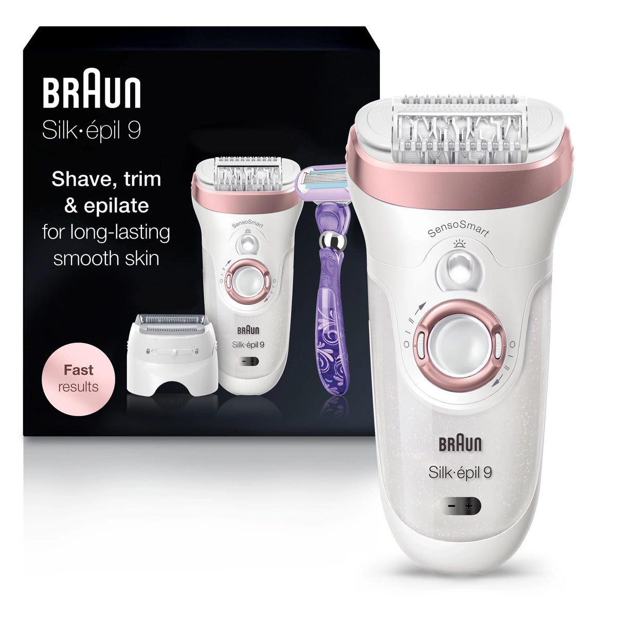 White/Bronze Epilator R419