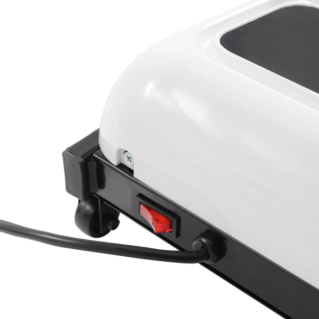 Black White Electric Treadmill Q633