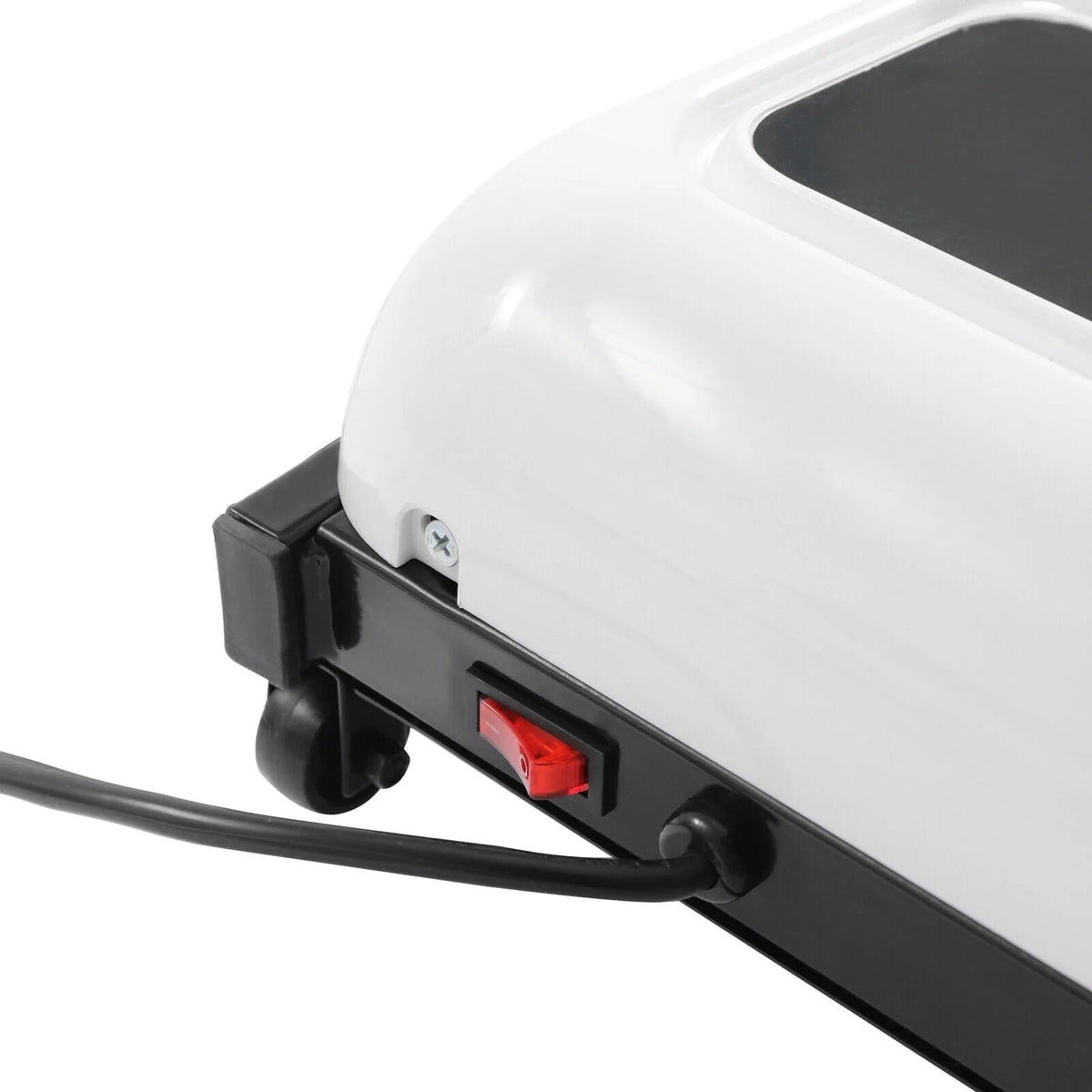 Black White Electric Treadmill Q633
