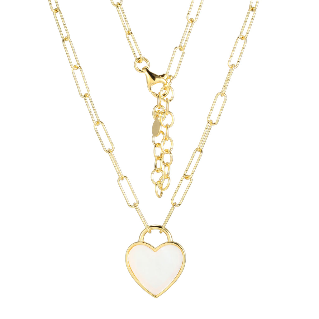 18” Mother of Pearl Necklace in Sterling Silver D464479