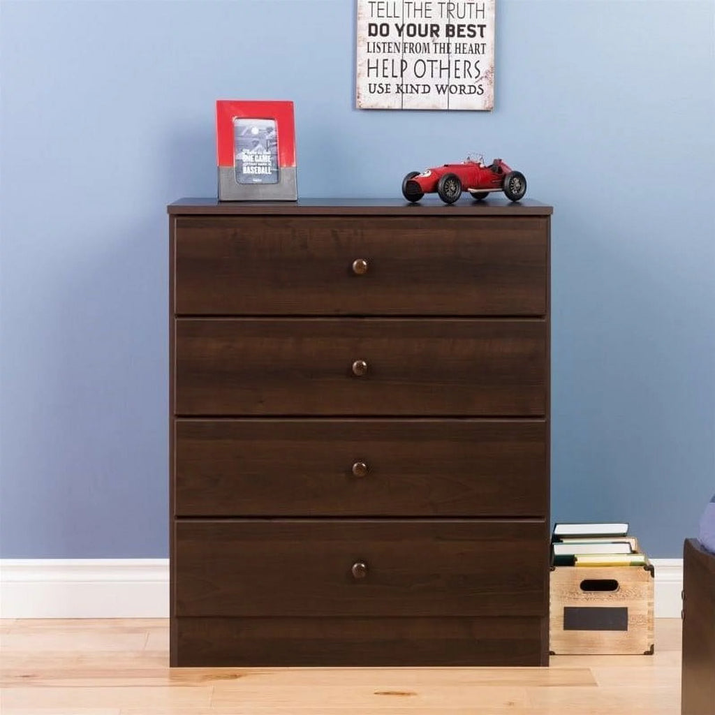 4 Drawer Wood Chest C343843