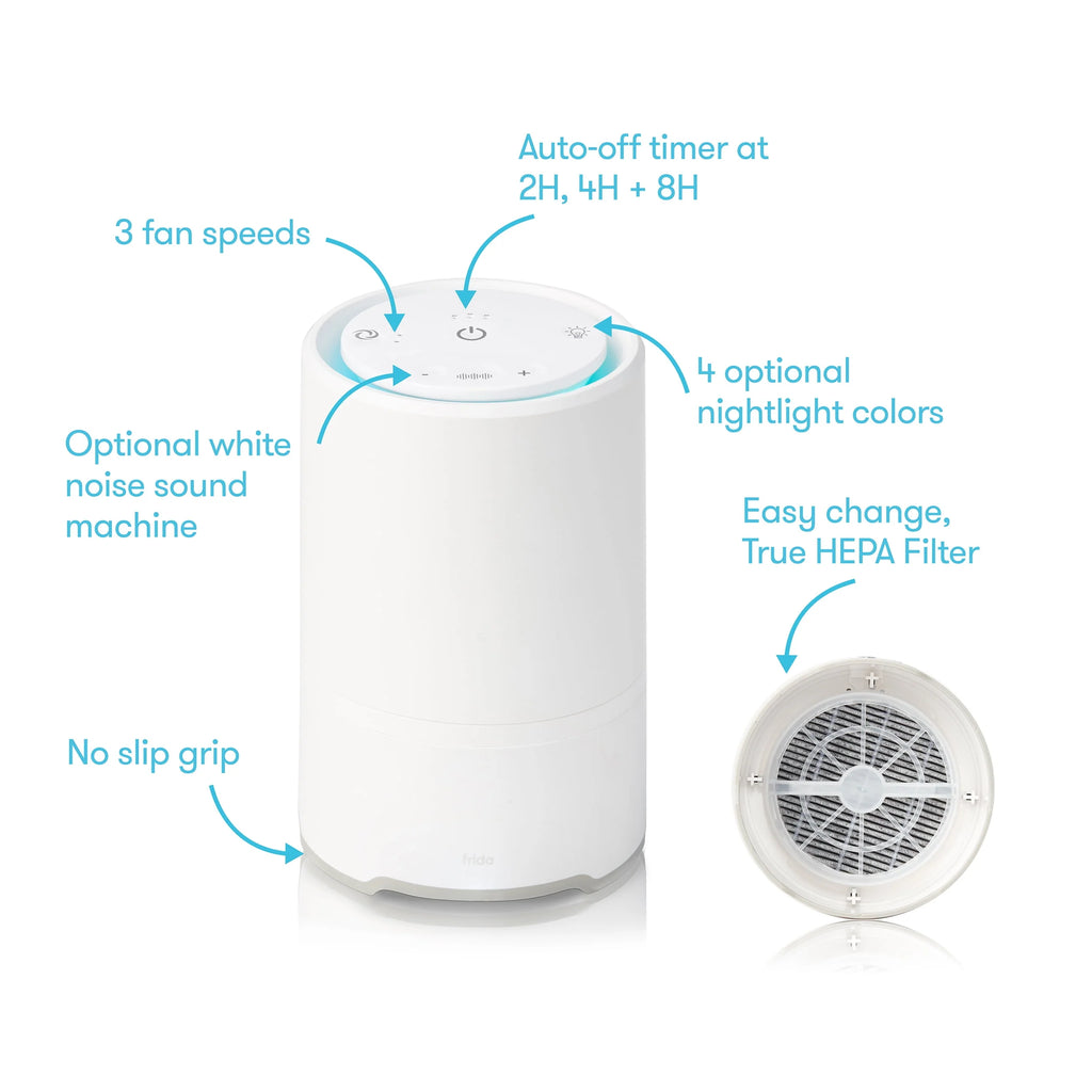 3-in-1 Air Purifier, Sound Machine, and Nightlight C22348