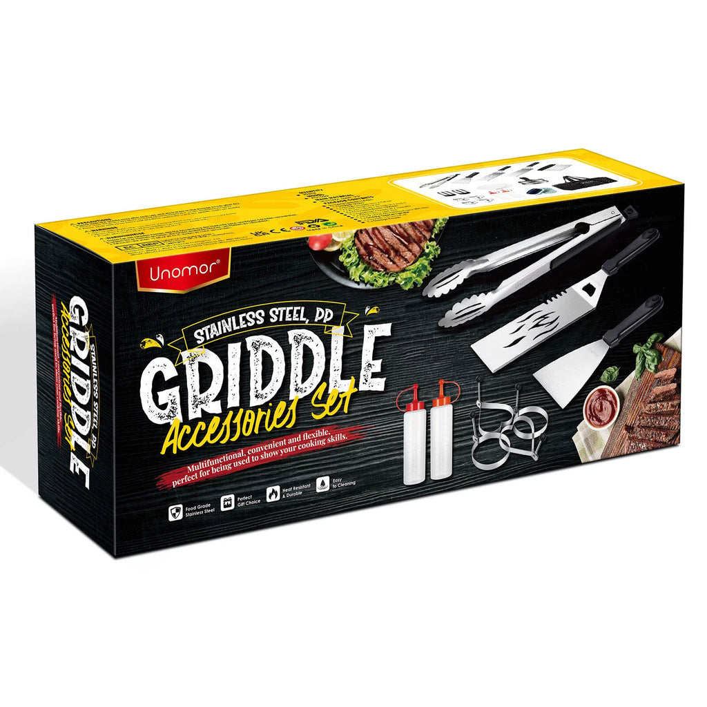 Stainless Steel Griddle Grill Tools Set R590837