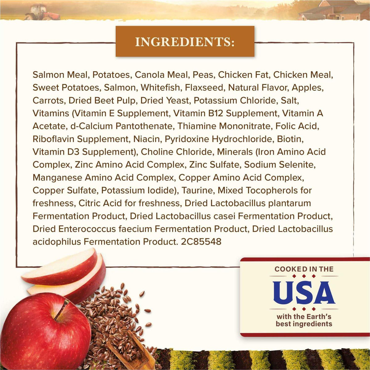 Grain Free Dry Dog Food Salmon & Whitefish Recipe Q90380
