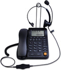 Call Center Corded Phone with Caller ID and Monaural Headset Z892