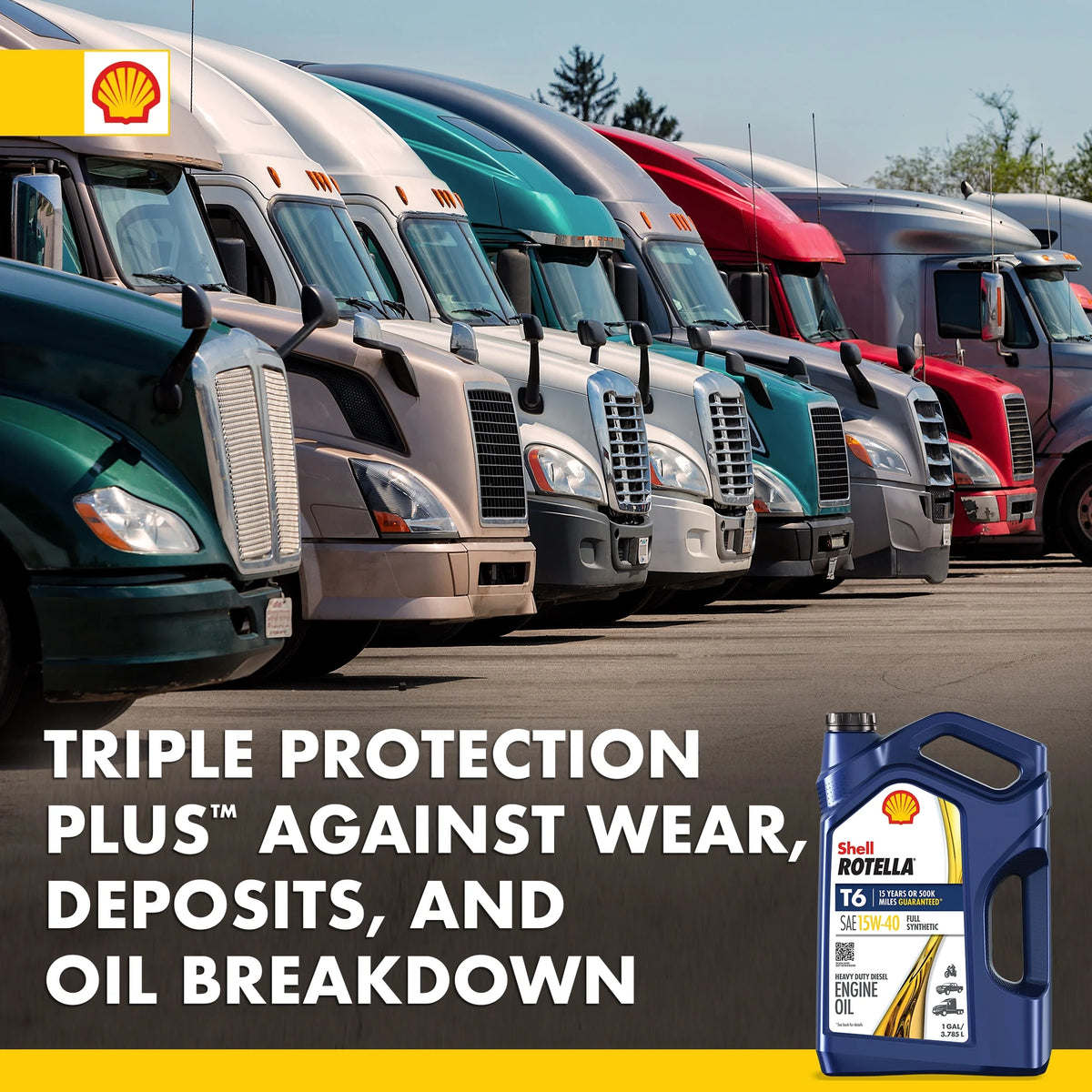 3 Pack Case Full Synthetic Diesel Engine Oil U487