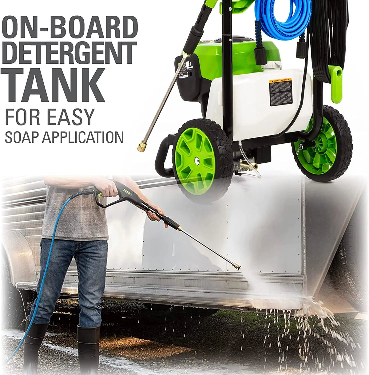 2300-PSI 14 Amp 2.3-GPM Brushless Pressure Washer B9300