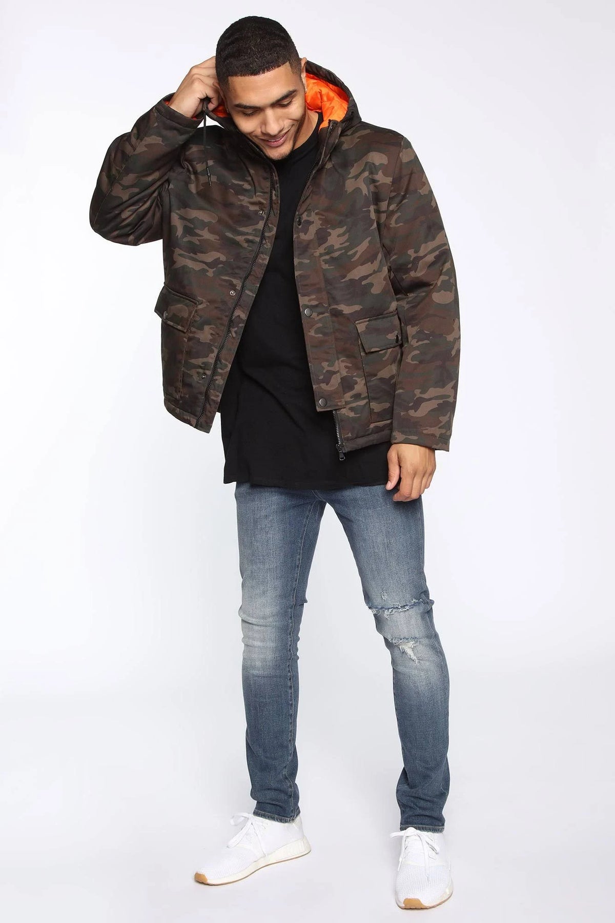 Camouflage Jacket Size Small C853