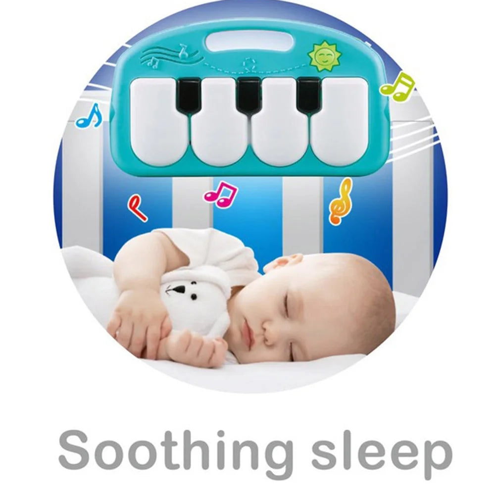 Playmat Kick and Play Piano Gym with Music Hanging Mirror Z123212