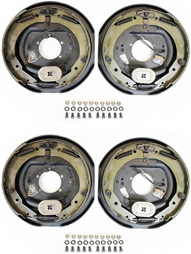 2-Pack 12" X 2" Trailer Electric Brake Assembly S355