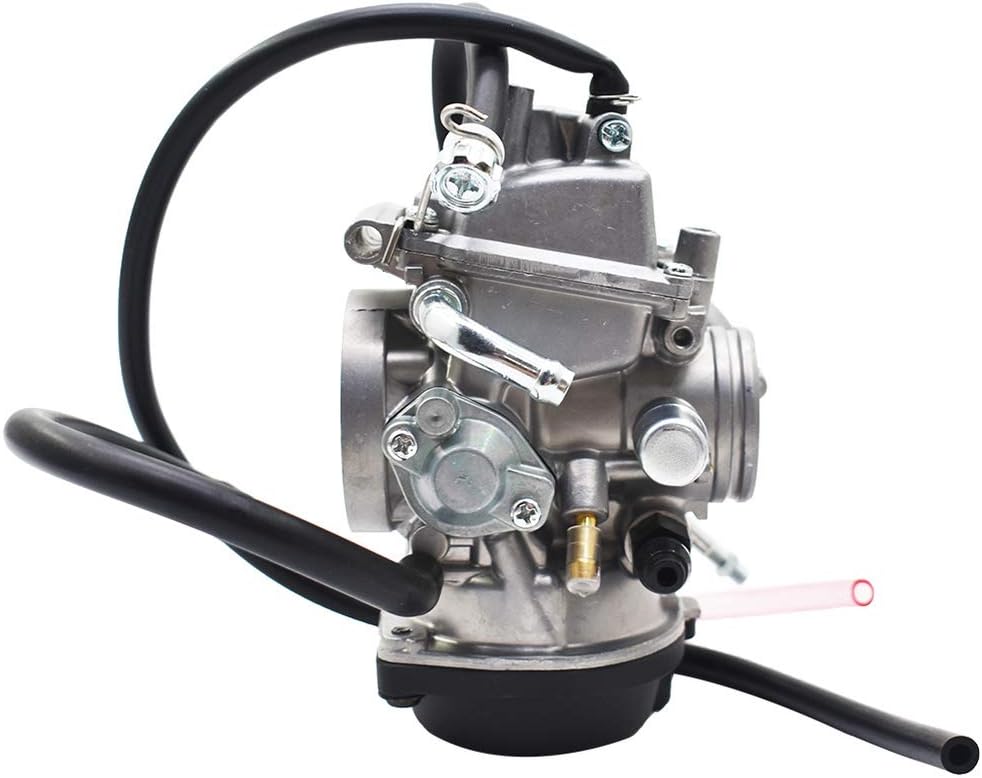 Carburetor with Fuel Valve Petcock for Suzuki LTZ400 Quad ATV 2003-2007 Pack of 2 D9482